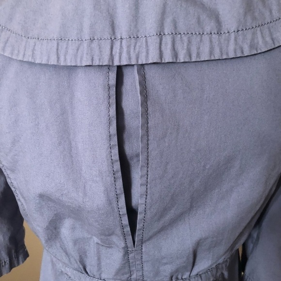 Ann Taylor Loft Gray Utility Jacket Sz XSP EUC - Picture 4 of 7